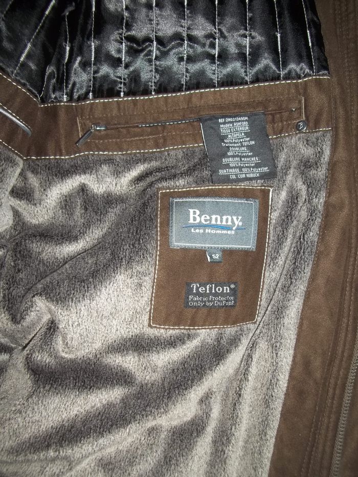 Manteau marron Benny Les Hommes (J8) - photo numéro 6