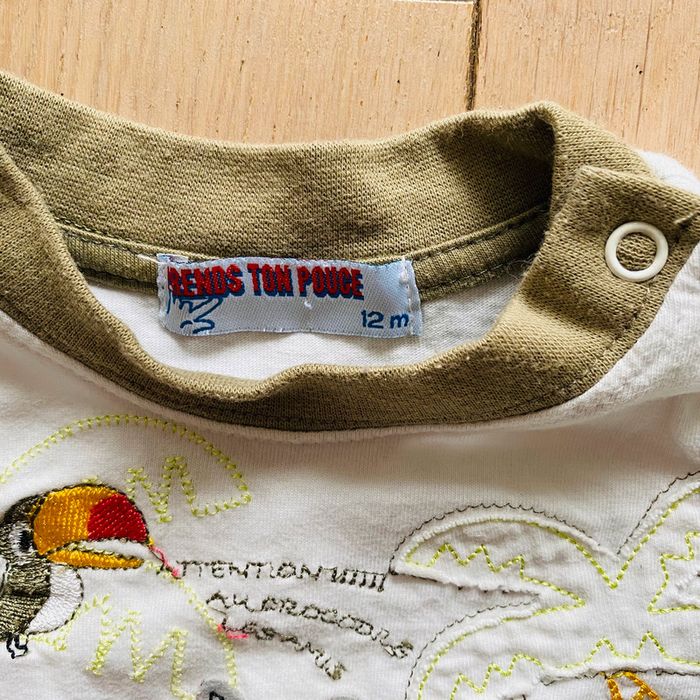 Lot de 2 t-shirt motifs animaux - photo numéro 8