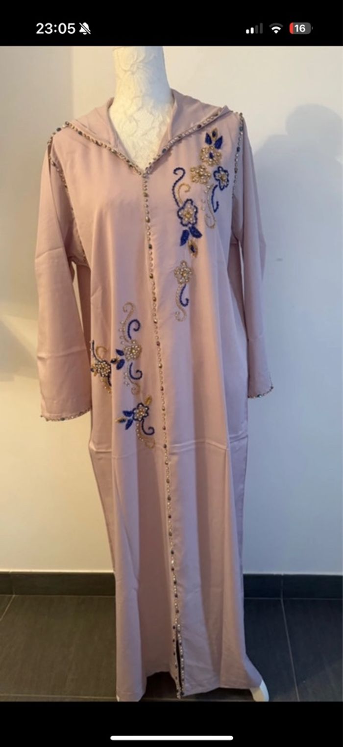 Jelaba/ robe orientale brodée neuve 44-46 - photo numéro 5