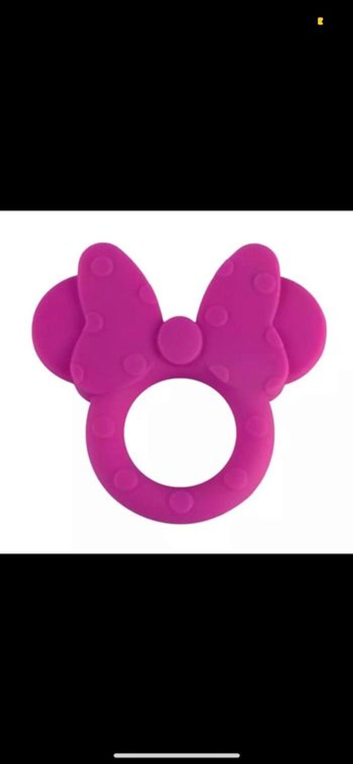 Anneaux de dentition en silicone Minnie