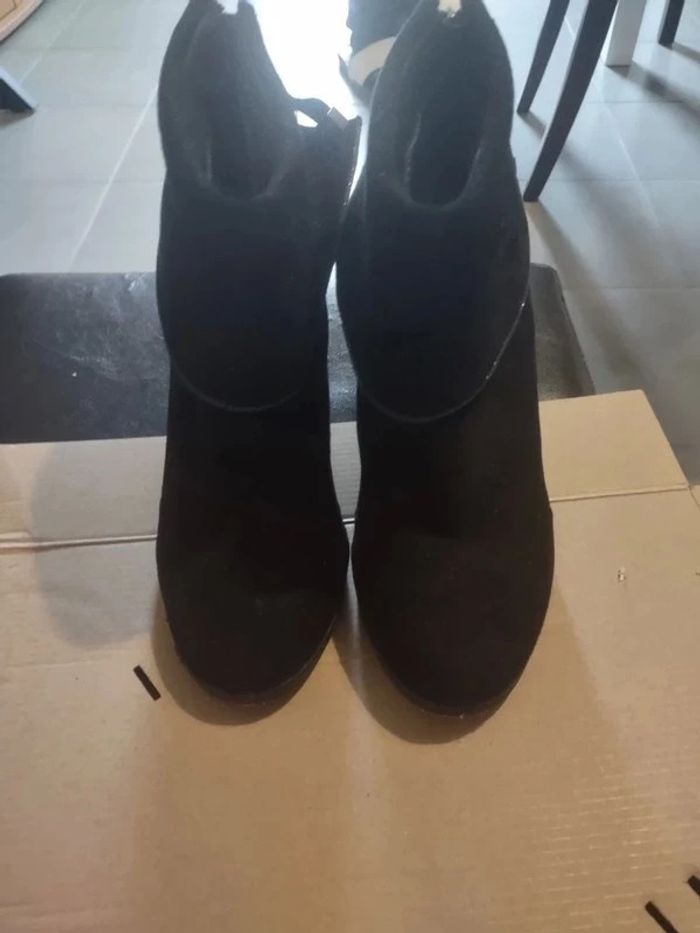 Bottines originales et rock talon serpent argenté Lollipops - photo numéro 2