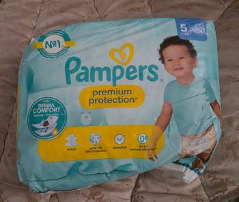 34 Pampers premium protection taille 5