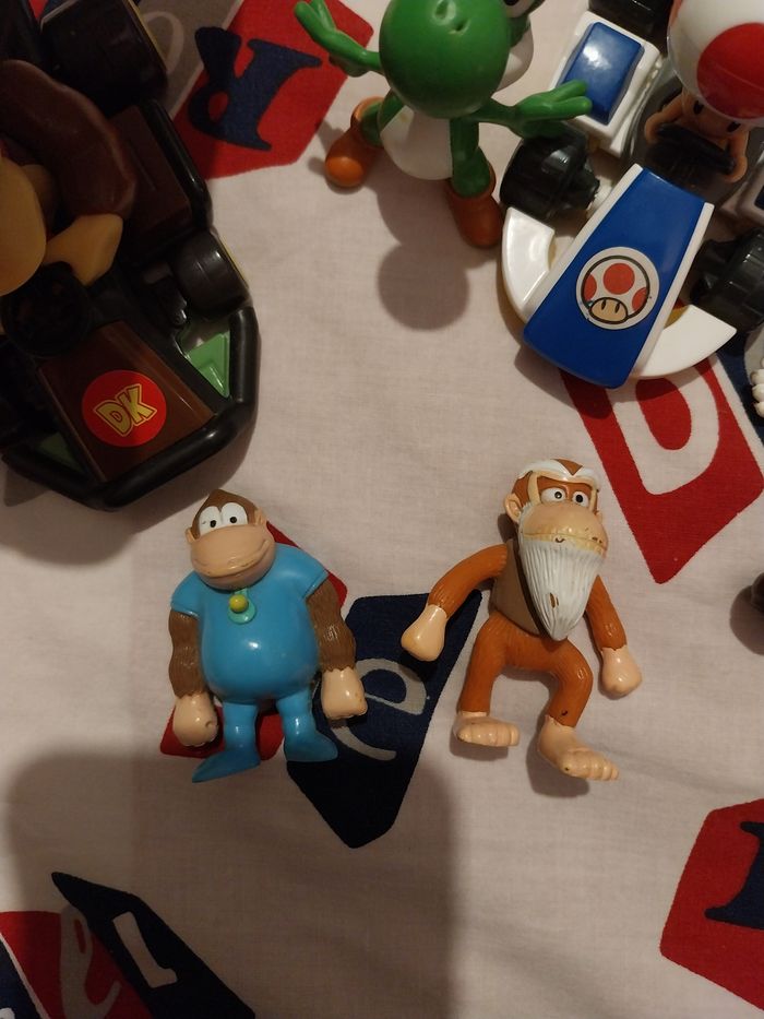 Lot Figurines Super Mario Donkey Kong Kart Kellogs - photo numéro 2