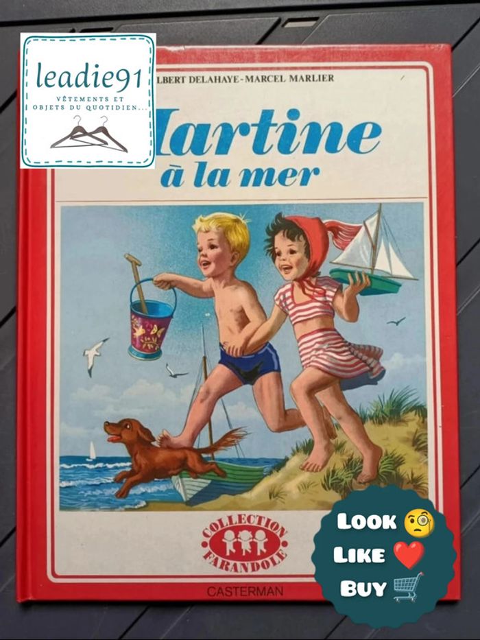 livre Martine à la mer