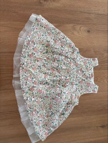 Robe de cérémonie fleuris et dentelle