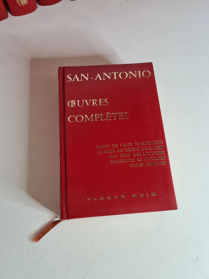 Œuvres completes San Antonio 18 volumes - photo numéro 5