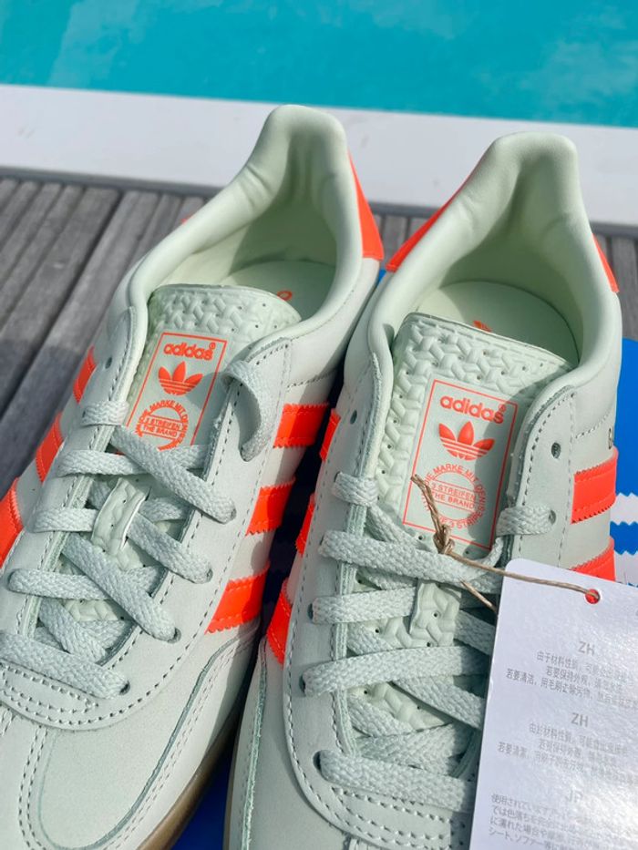 Adidas spezial gazelle orange / vert 37 - photo numéro 7