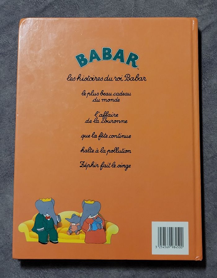 Babar - Les histoires du roi Babar Jean Et Laurent De Brunhoff - photo numéro 6