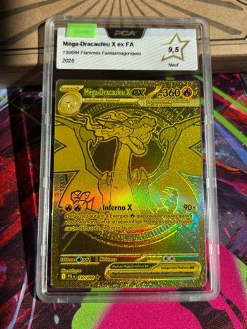Mega Dracaufeu X EX Gold 130/094 - ME2 - FR  PCA 9,5