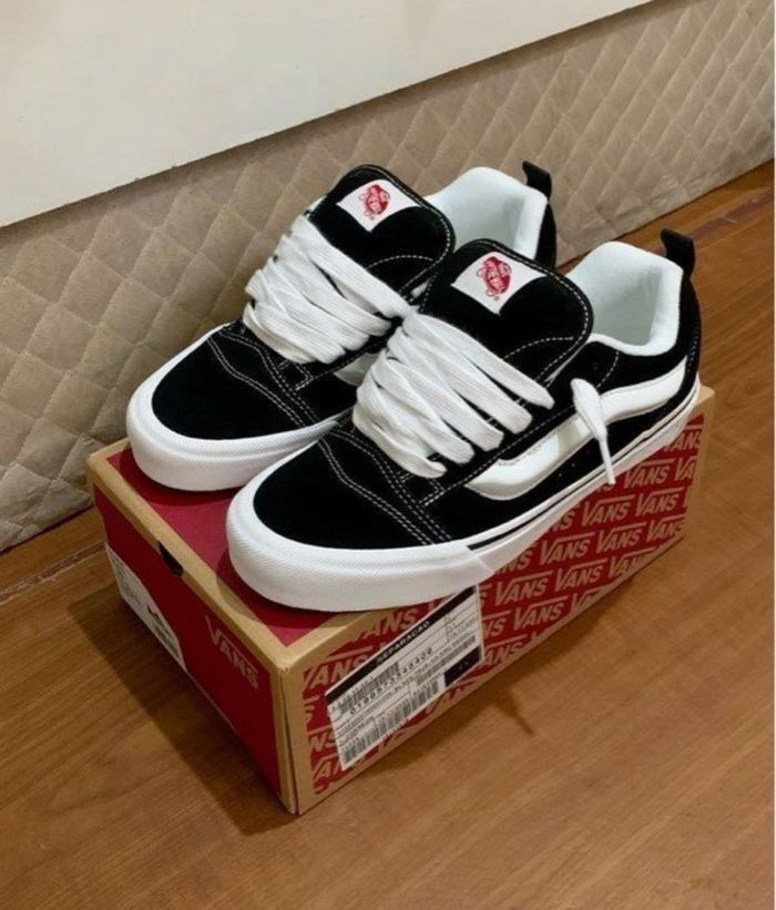 Vans Knu Skool noir et blanc - photo numéro 3