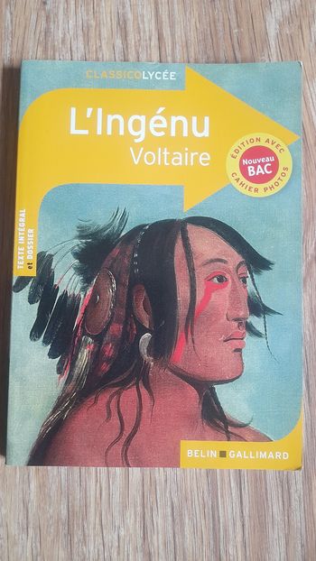 Livre L'ingénu de Voltaire