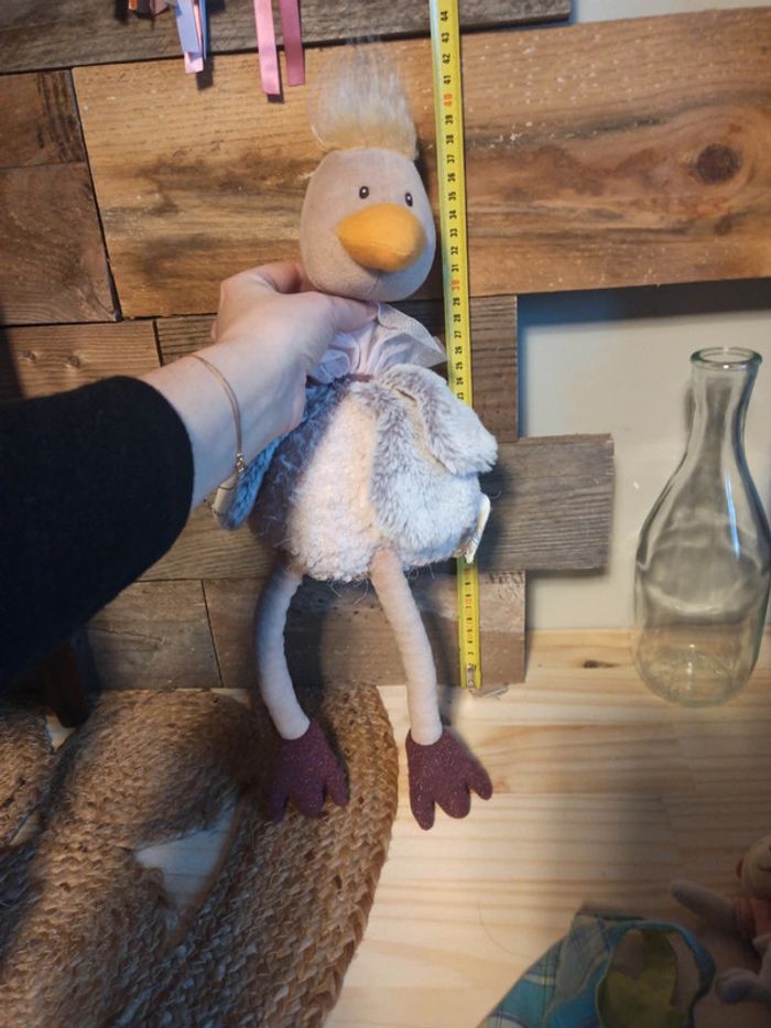 peluche autruche Petunia moulin roty - photo numéro 7