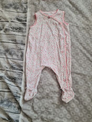 Pyjama fin sans manche fille 3 mois mon premier major