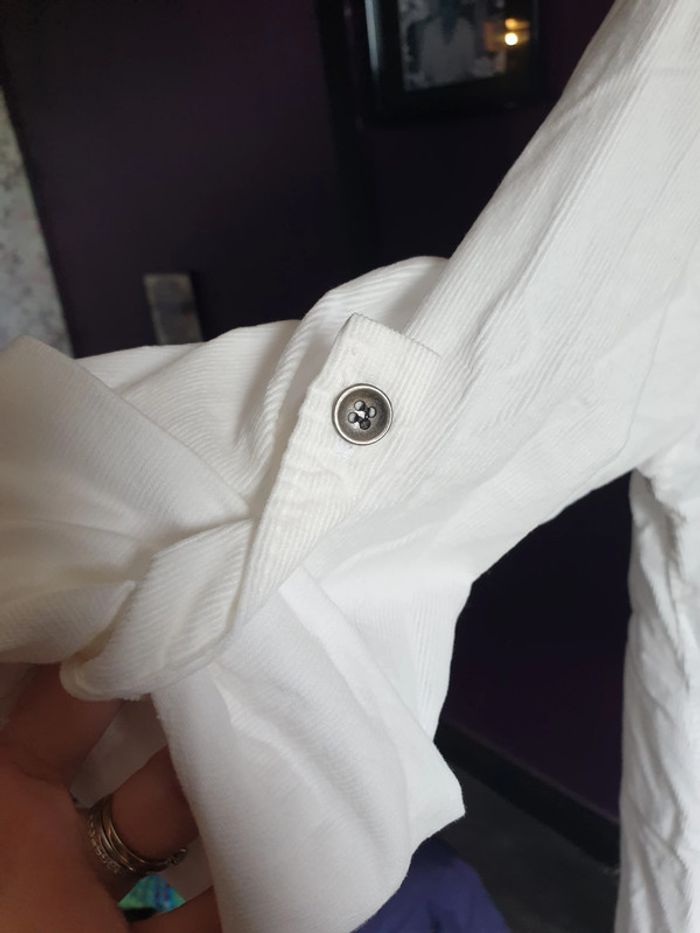 Chemise longue blanche - photo numéro 3