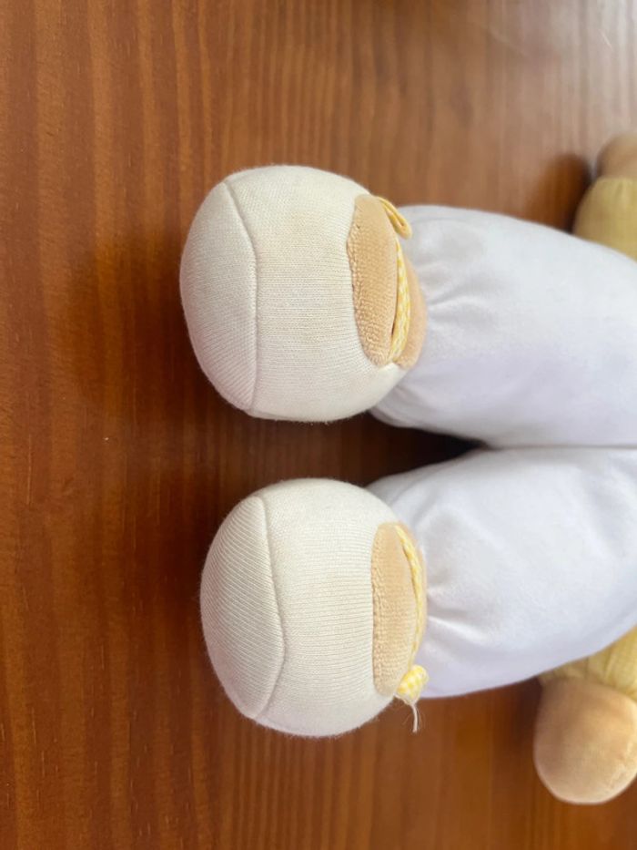 Takinou lapin peluche, doudou vintage - photo numéro 2