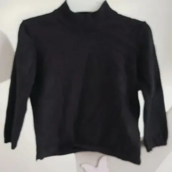 Pull noir Zara taille 18 mois