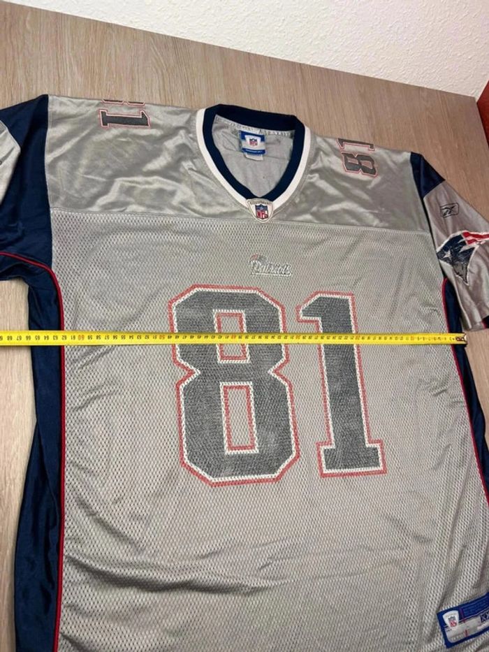 Maillot NFL Vintage Randy Moss #81 New England Patriots Reebok - Taille XXL - photo numéro 10