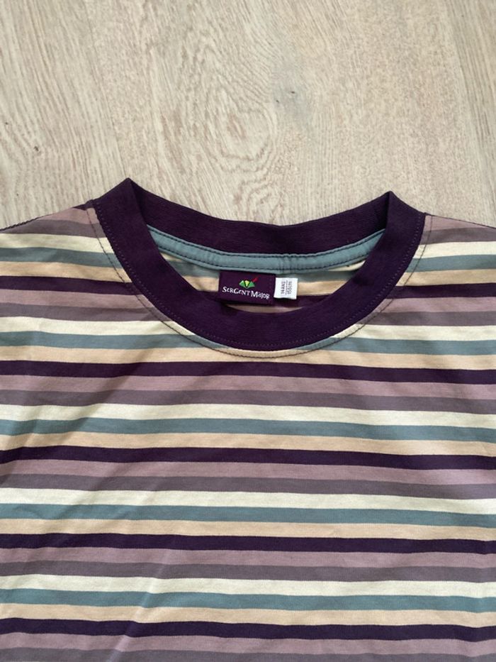 Tee shirt T-shirt taille 14 ans Sergent Major Neuf - photo numéro 2