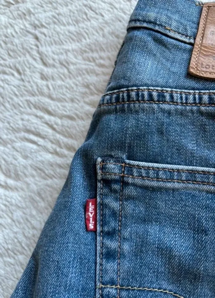 Jean Levi’s lot 502 tapered fit fuselé slim W30 L32 M/40 Premium Performance homme bleu clair - photo numéro 3
