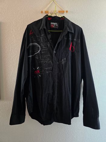 Chemise noire desigual taille xl