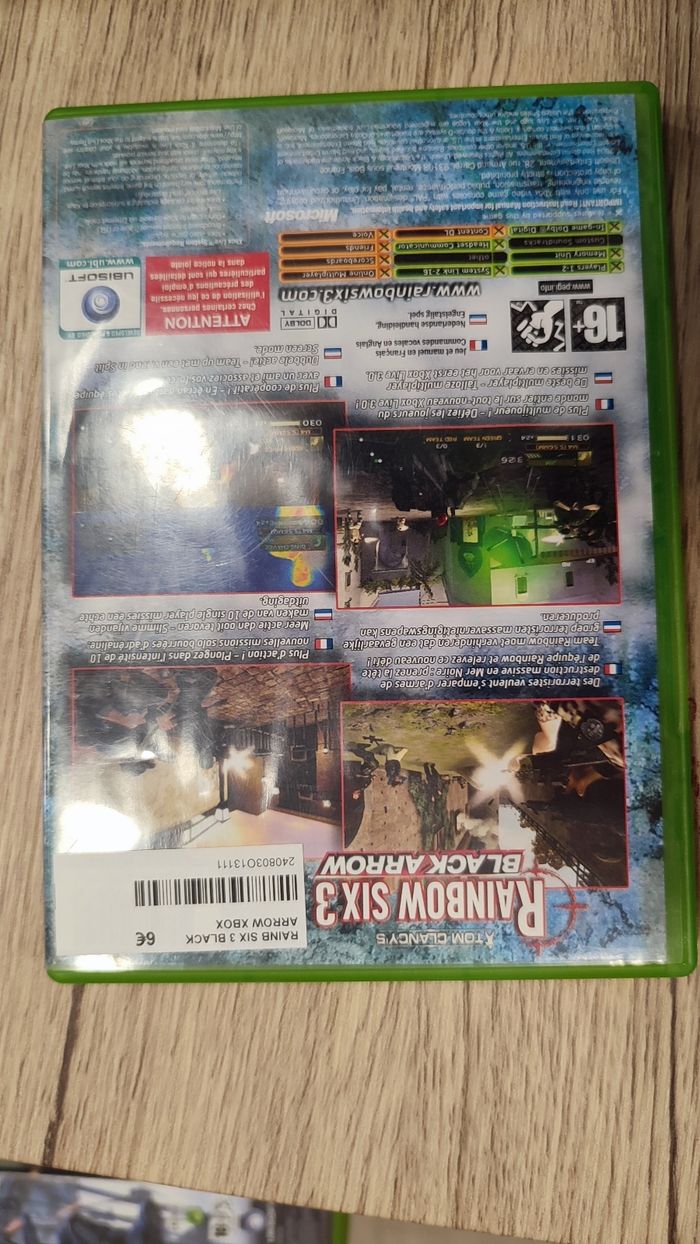 Rainbow six 3 black arrow xbox - photo numéro 3