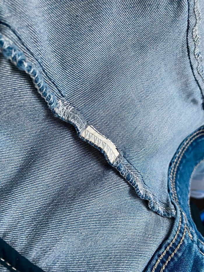 Veste en jeans Stradivarius Taille M - photo numéro 6