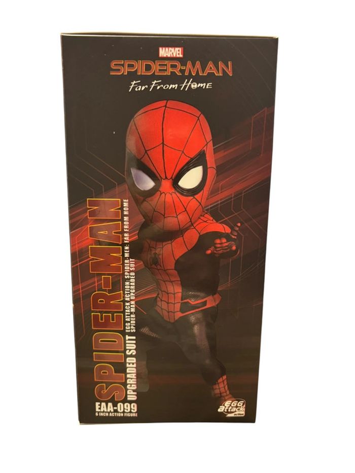 Figurine Marvel Spider-Man Upgrade Suit Egg Attack Fram From Home EAA-099 Beast Kingdom neuf - photo numéro 3