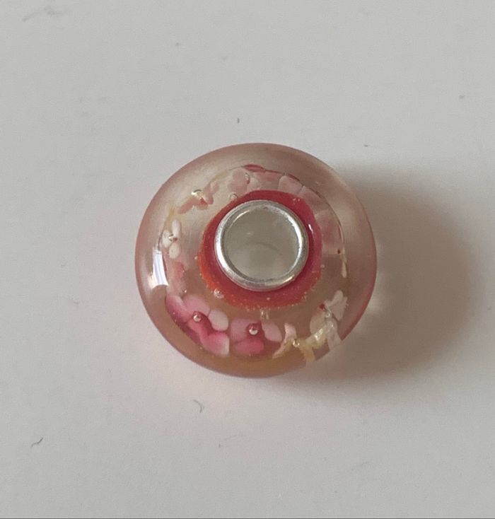 Charm verre Murano et argent - photo numéro 6