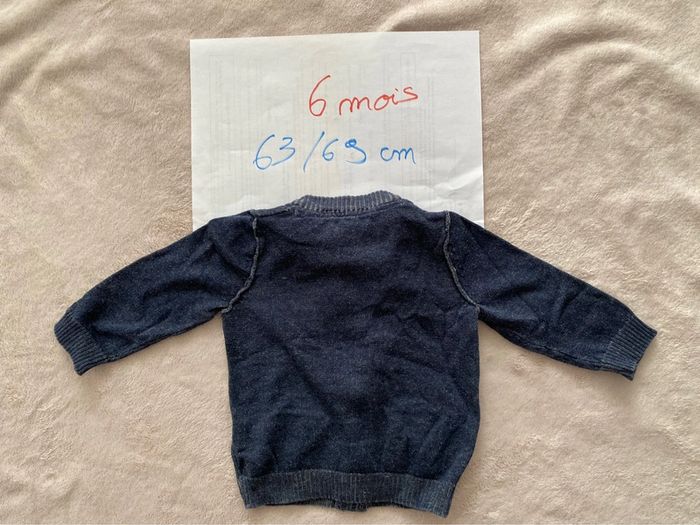 Lot 5 Gilets zippés - Gap, Orchestra, Sergent Major, dpam, Cadet Rousselle - 6 mois - TBE - photo numéro 4