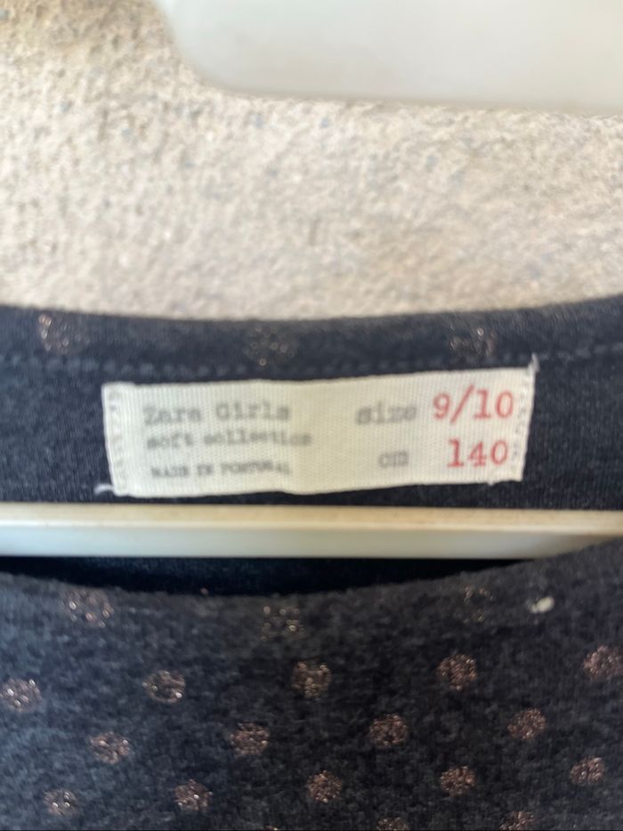 Robe Zara gris foncé 10 ans - photo numéro 5