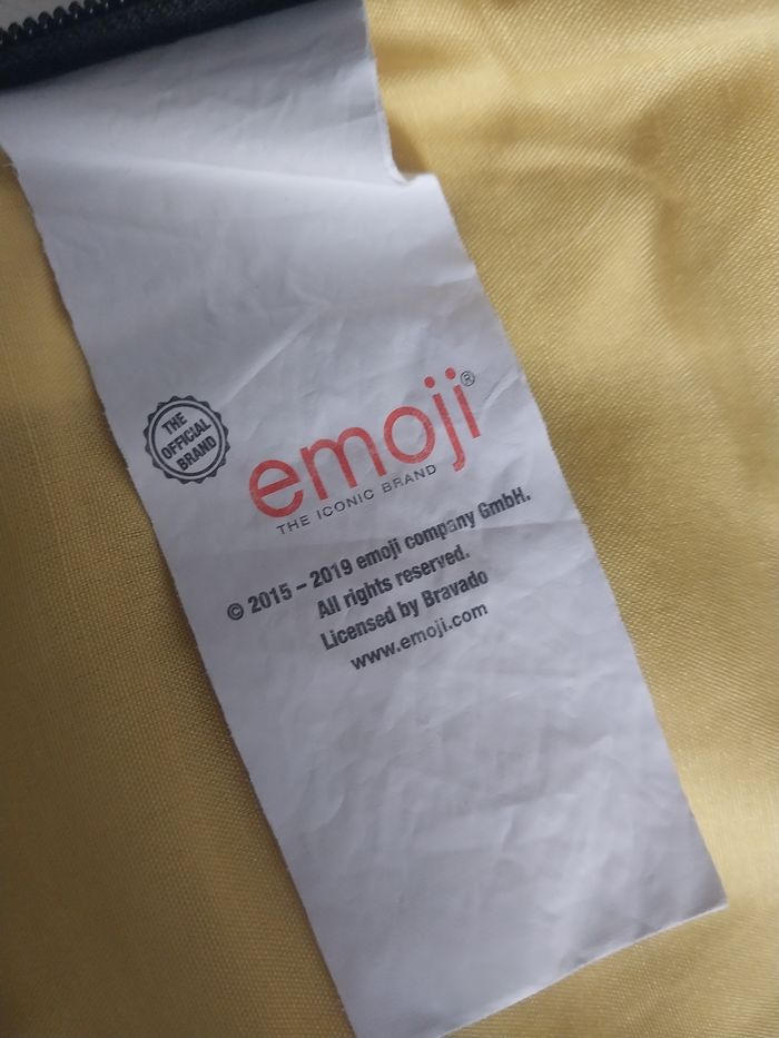 Sac de couchage Emoji + sac de rangement - photo numéro 5