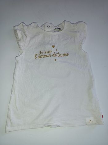 Haut manche courte fille