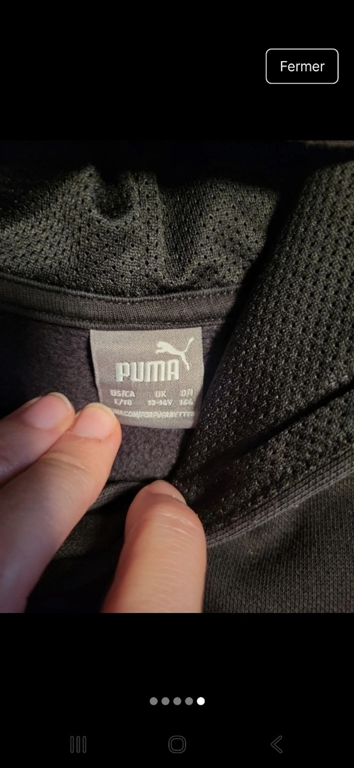 Pull garçon 13/14 ans ,puma - photo numéro 4