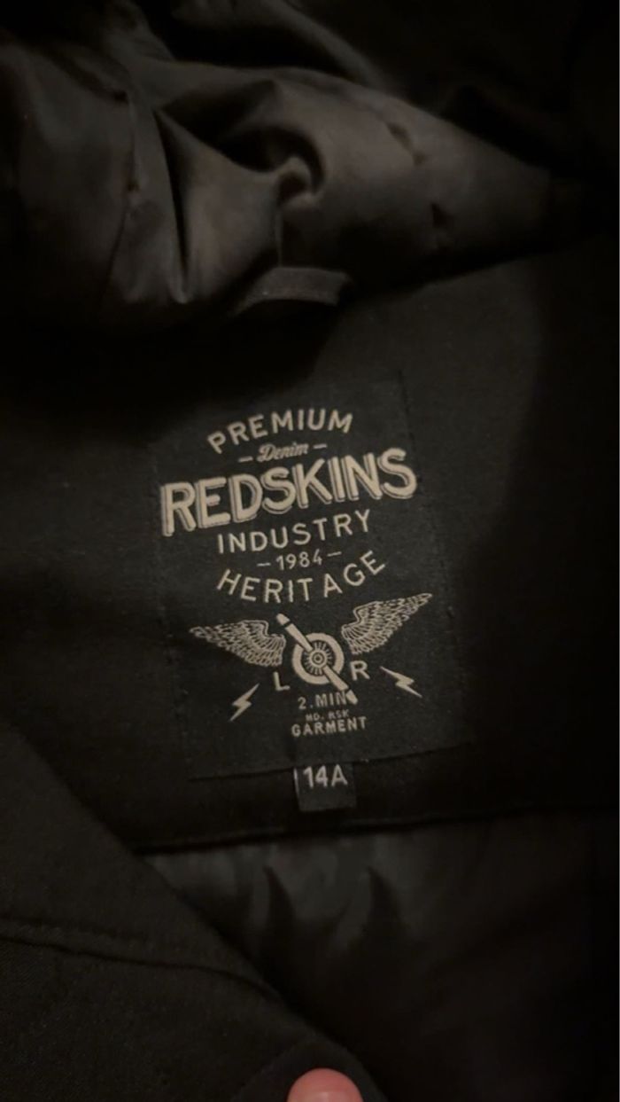 Parka Noir RedSkins - photo numéro 7