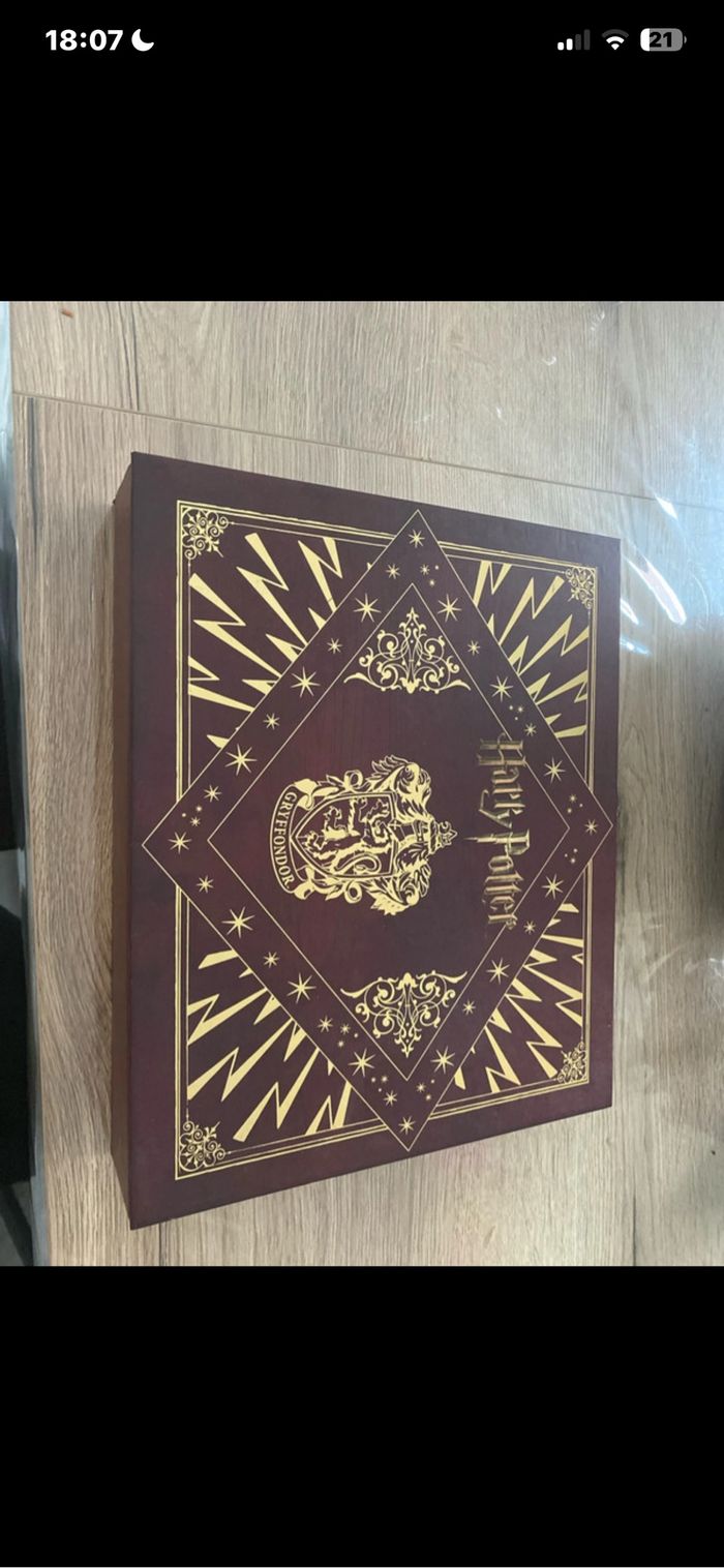 Coffret du futur sorcier griffondor