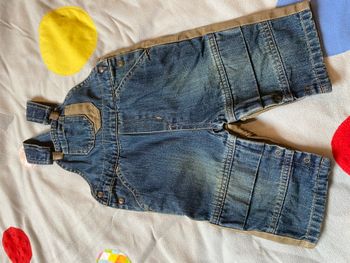 Salopette en jeans 6mois 67cm