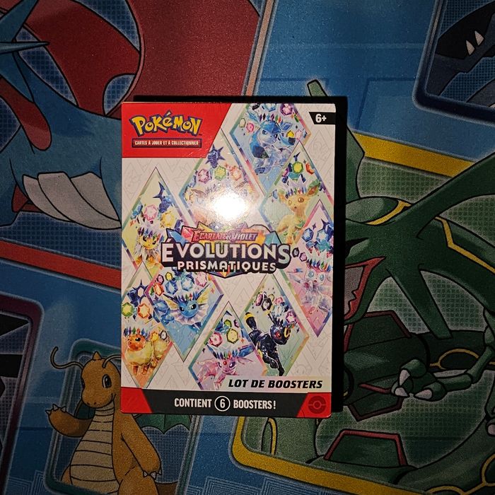Bundle de 6 Boosters Pokémon EV8.5 Évolutions Prismatique