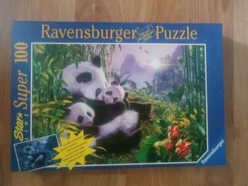Puzzle pandas 100 pièces