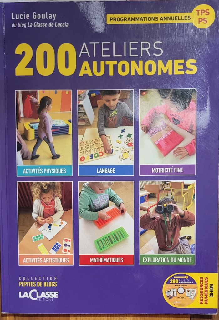 200 ateliers autonomes ps tps la classe lucie luccia
