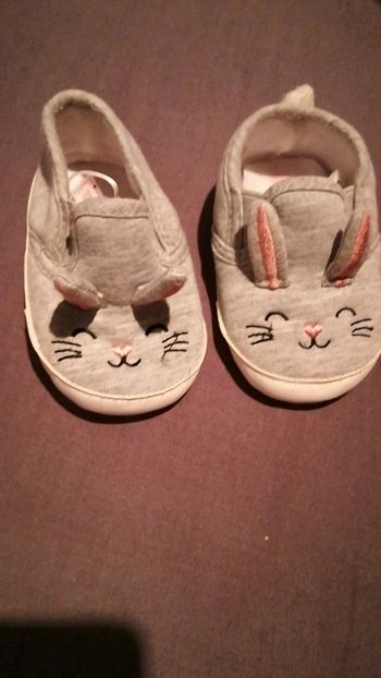 Chaussons lapin 19/20