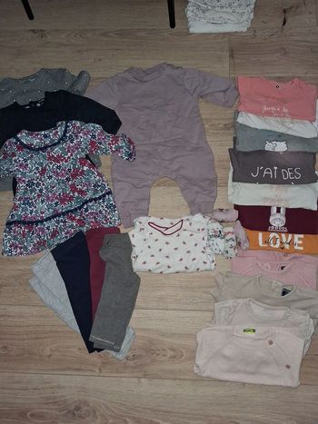 Lot vêtements fille 6 mois