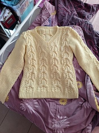 Pull en laine 10 ans