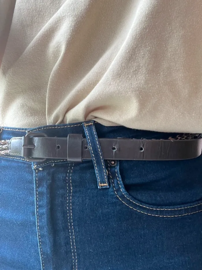 Ceinture marron - photo numéro 3