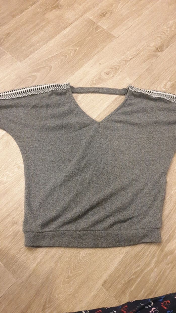 Pull manches courtes