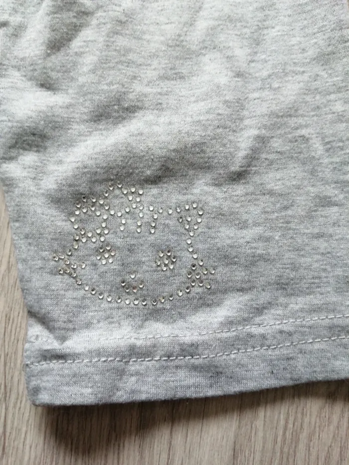 Ensemble tunique et 2 leggings rose et gris chat / prikagirl / (12ans) - photo numéro 5