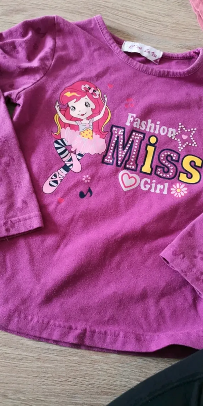 Pull fin manche longue 4 ans