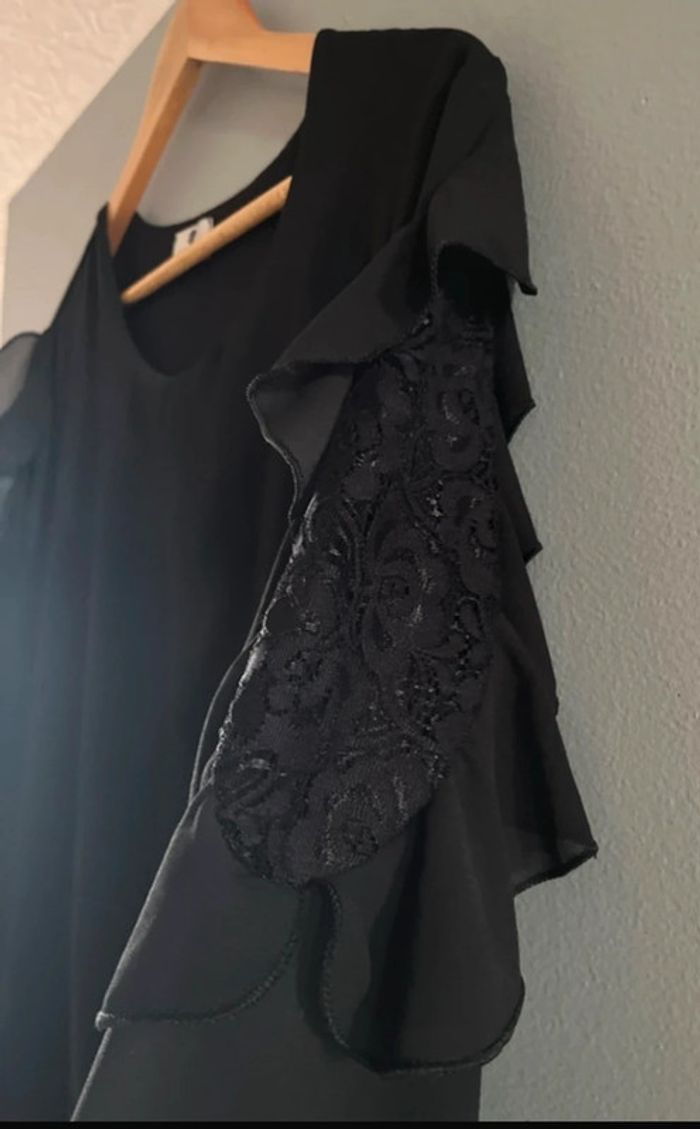 Blouse noir lacony en M - photo numéro 6