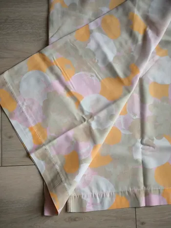 Taie de traversin vintage motif fruits rétro 180 X 41 cm