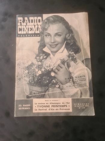 Radio cinéma télévision 1952