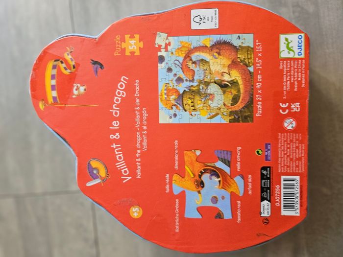 Puzzle Djeco dragon 🐉 - photo numéro 2